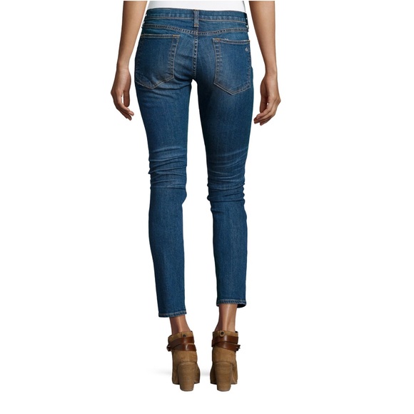 EUC Rag & Bone Dre Low Rise Patchwork Jeans - Picture 3 of 17